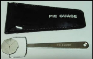 Pie Gauge “Western Instrument” Model W-PG Pie Gauge “Western Instrument” Model W-PG
